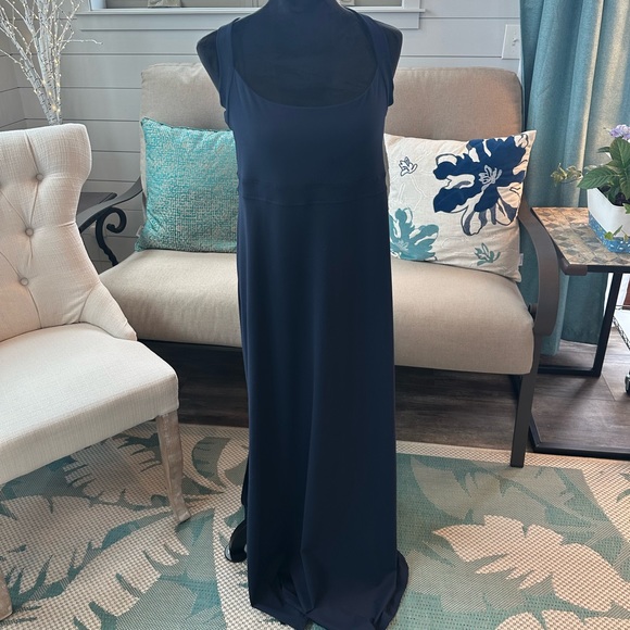 Eddie Bauer Dresses & Skirts - Eddie Bauer casual dress, size L, navy blue.